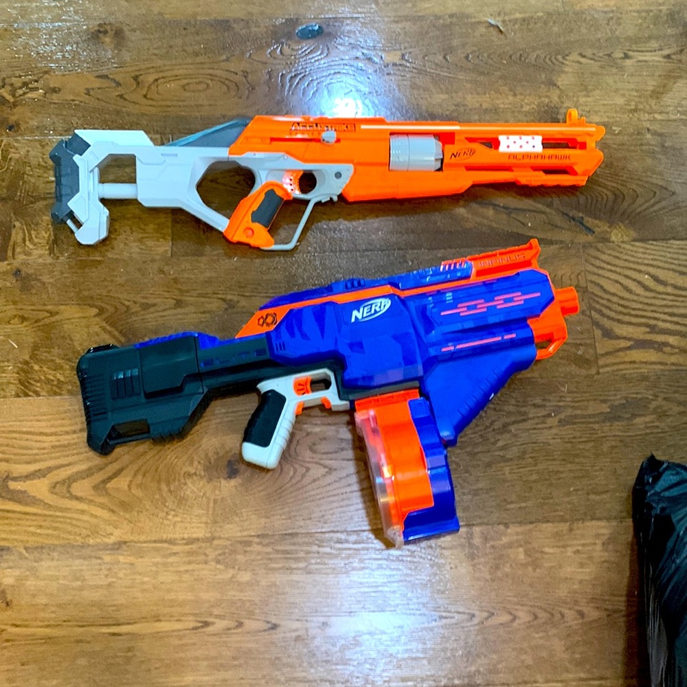 Nerf Infinus+Alphahawk Toy set